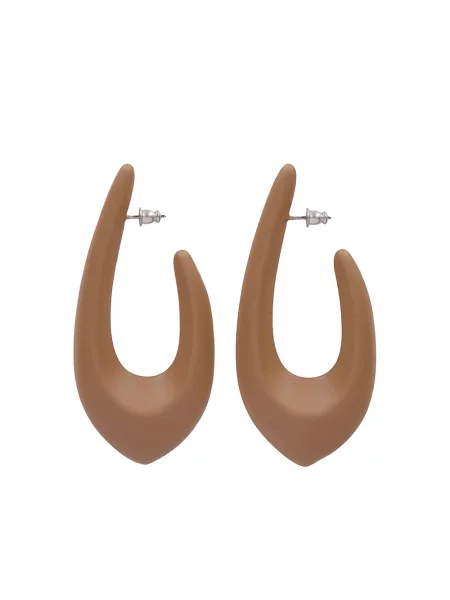 Обеци Panconesi кафяво