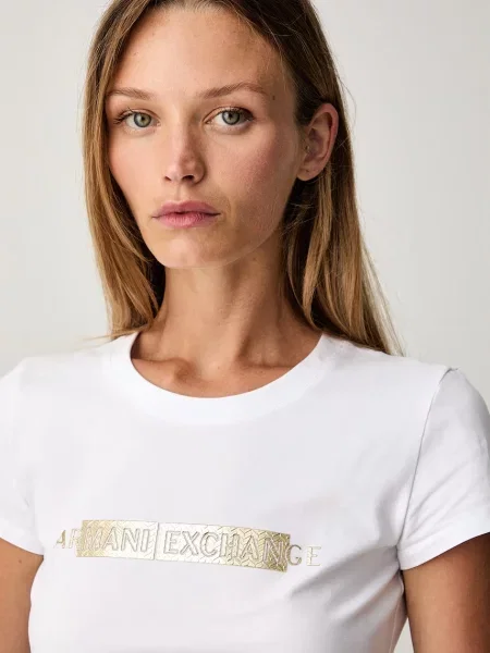 Póló Armani Exchange fehér