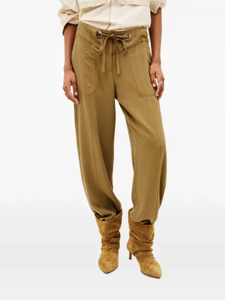 Pantaloni Ba&sh cu cordon galben