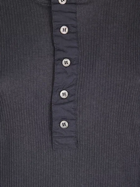 Lung top Our Legacy cu guler henley gri