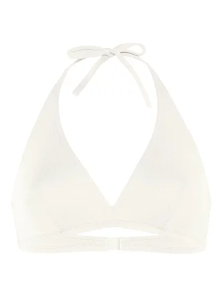Bikini Eres cu gât halter alb