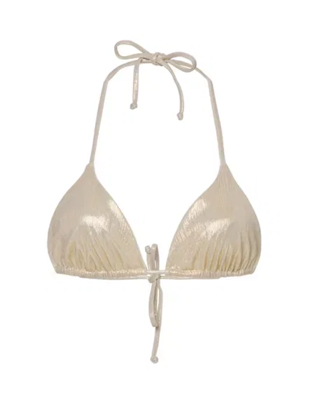 Anse Victorin Sutien costum de baie Bianca auriu