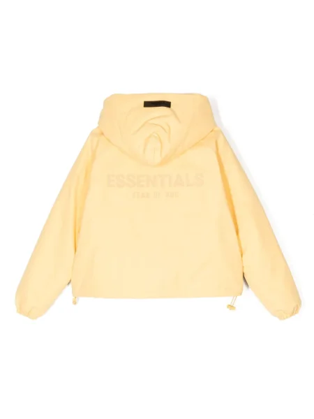 Bluza z kapturem dziecięca Fear Of God Essentials żółta