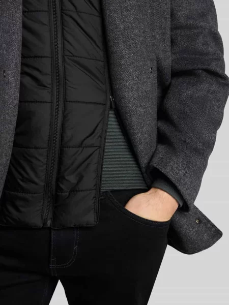 Kurtka funkcyjna o kroju regular fit z mieszanki wełny Tom Tailor