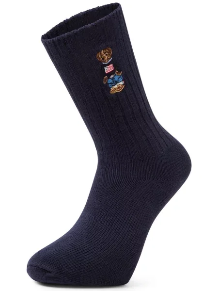 Polo Ralph Lauren Skarpety Mężczyźni drobna dzianina jednolity ONE SIZE niebieski