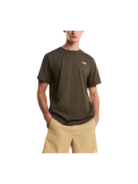 T-shirt The North Face Evolution Simple Dome Short Sleeve Tee New Taupe Green M zielona