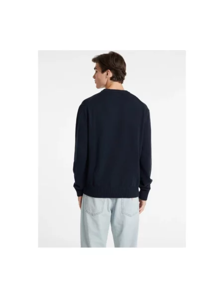 Guess Jeans sweter granatowy