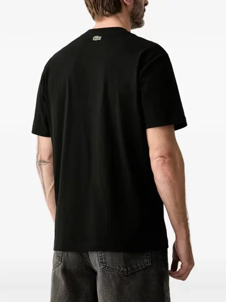 Tricou Lacoste cu imagine negru