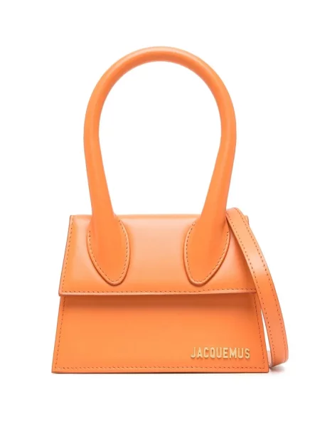 Geantă Jacquemus portocaliu