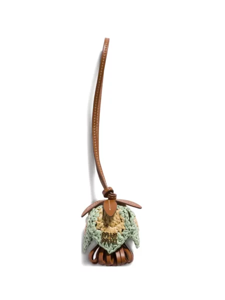 Colier Miu Miu din piele maro