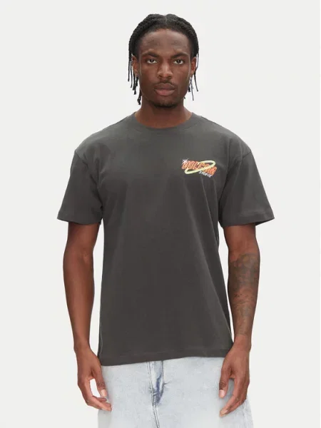 Volcom Majica Filip Rygalski Loose Fit siva