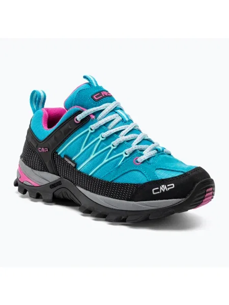 Дамски ботуши за трекинг CMP Rigel Low light blue синьо