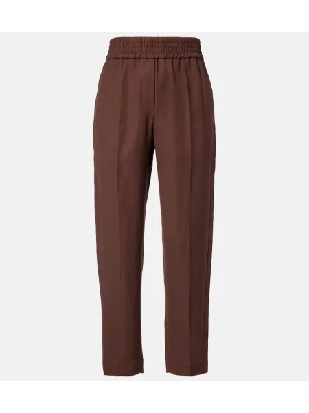 Pantaloni Brunello Cucinelli maro
