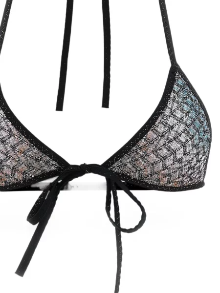 Bikini Missoni cu paiete negru