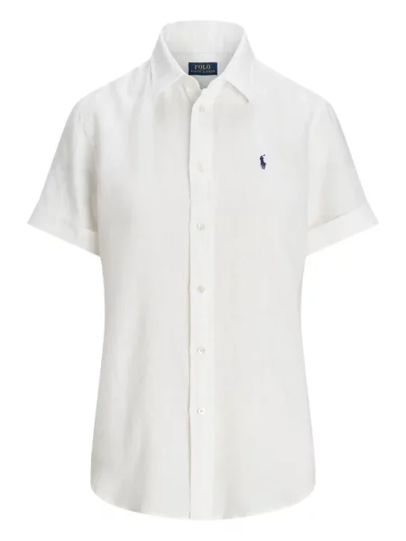 Μικρός πλεκτά σορτς Polo Ralph Lauren με κέντημα λευκό