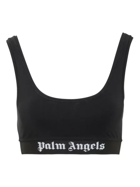 Top Palm Angels cu imagine negru
