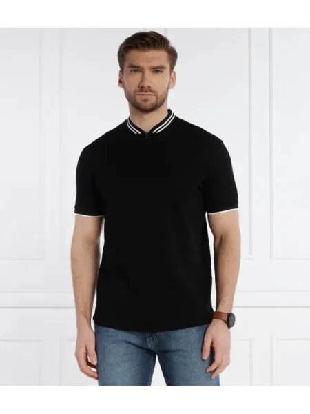 Emporio Armani Tenisz póló fekete