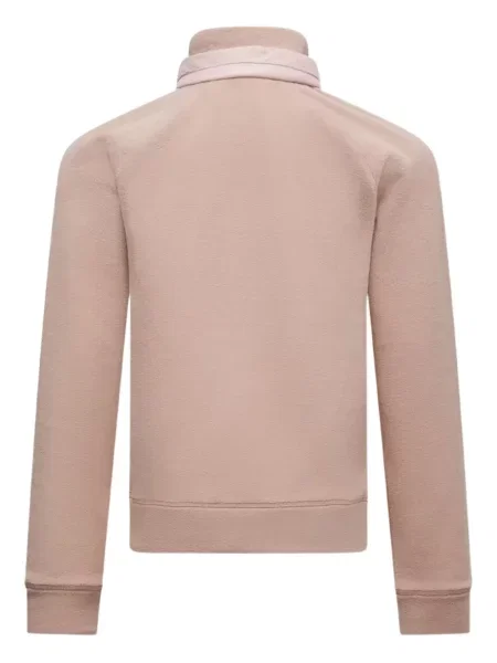 Bluza polarowa dziecięca Moncler Enfant różowa