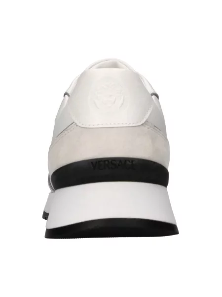 Sneakersy Versace skórzane białe