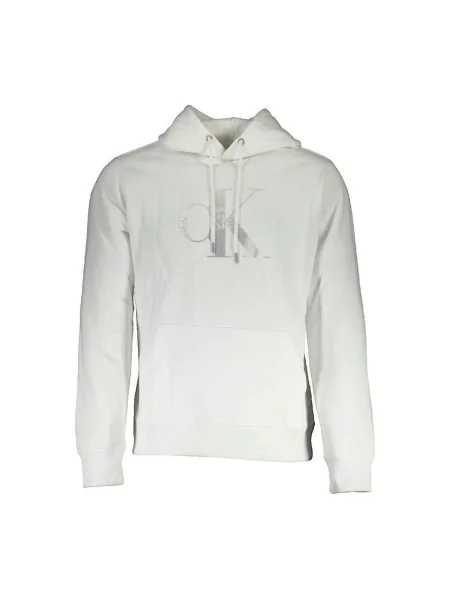 Geacă de blugi Calvin Klein Jeans alb