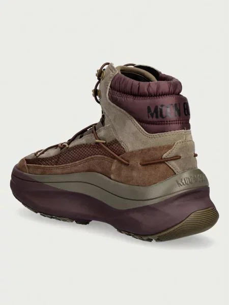 Кожаные сапоги Moon Boot