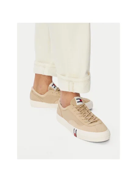 Tenisky Tommy Hilfiger béžové