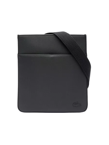 Torebka crossbody Lacoste czarna