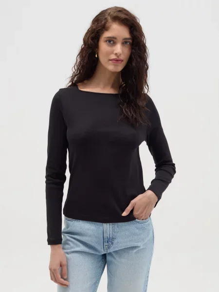 Лонгслів OVS чорний