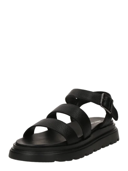 ABOUT YOU Sandali s paščki Leana' črna