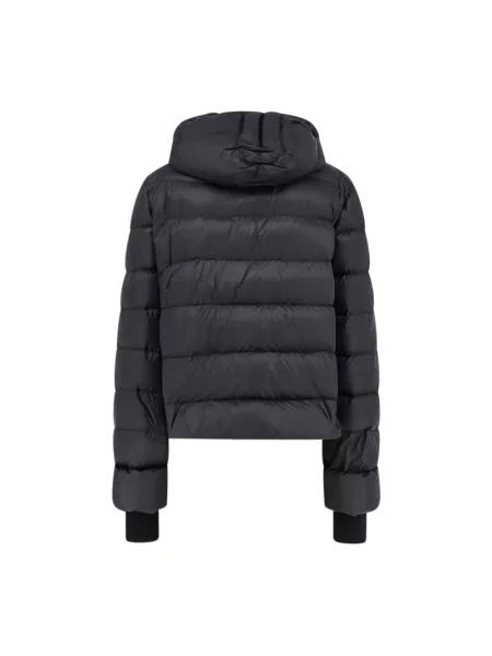 Kurtka puchowa Rick Owens z kapturem czarna