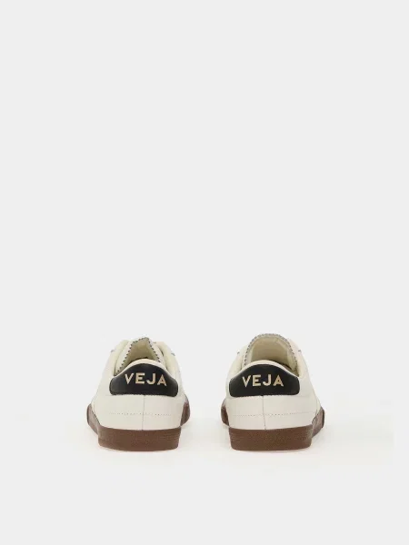 Кожаные кеды Veja белые