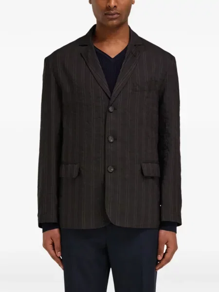 Sacou Ferragamo maro