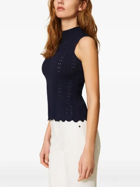 Top Twinset albastru
