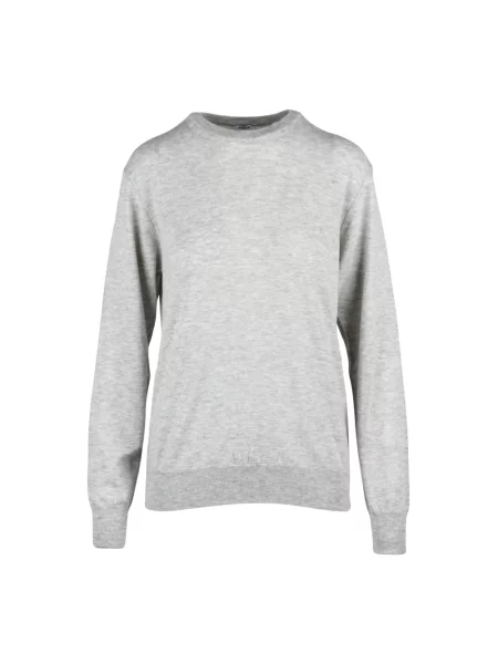 Sweter Aspesi wełniany szary