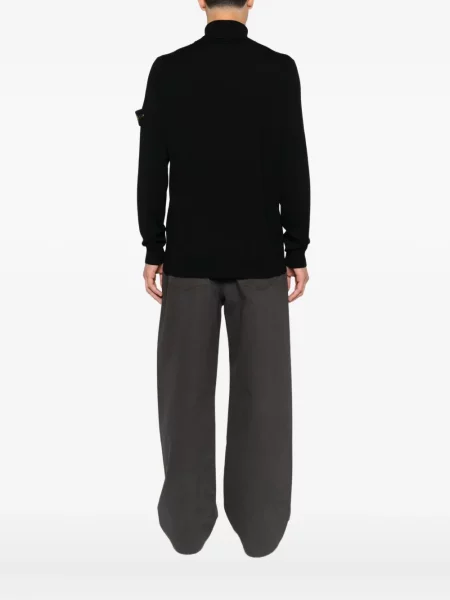 Pulover Stone Island cu strasuri negru