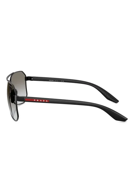 Ochelari de soare Prada Linea Rossa negru