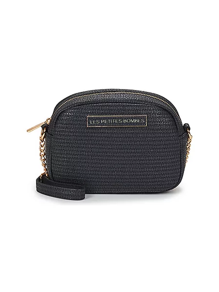 Les crossbody torbica Les Petites Bombes črna