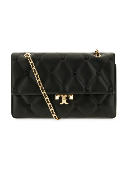 Torebka Tory Burch skórzana czarna