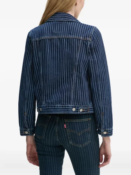 Retro lepršave traperice Levi's® lepršave s izlizanim efektom plava