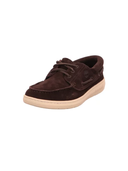 Półbuty Timberland skórzane brązowe