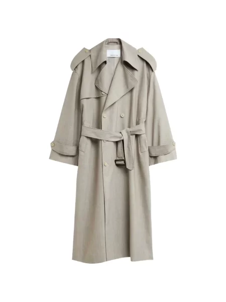 Palton cu două rânduri de nasturi The Frankie Shop cu două rânduri de nasturi