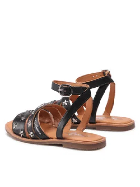 Pepe Jeans Sandale Irma Studs crna