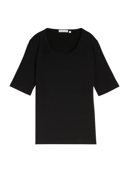 TOM TAILOR Tricou negru