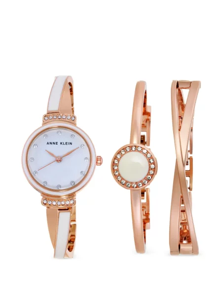 Ceas Anne Klein alb
