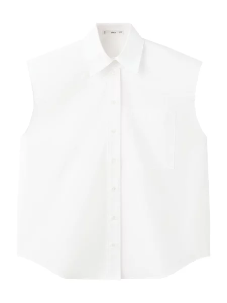 MANGO Bluză Katrina' alb