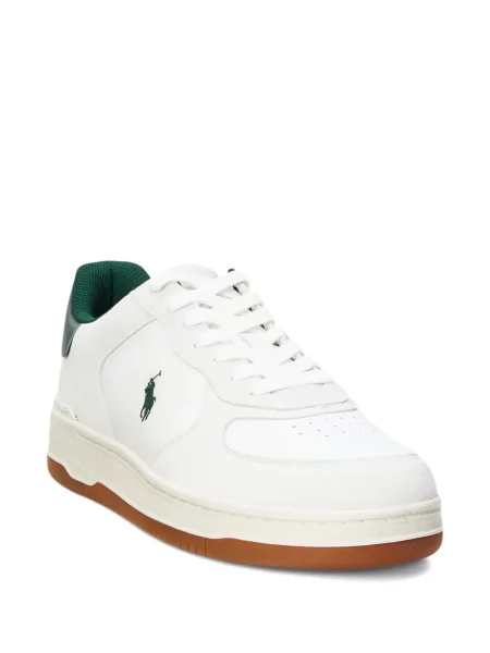 Szerokie polo Polo Ralph Lauren z przetarciami w paski czarne