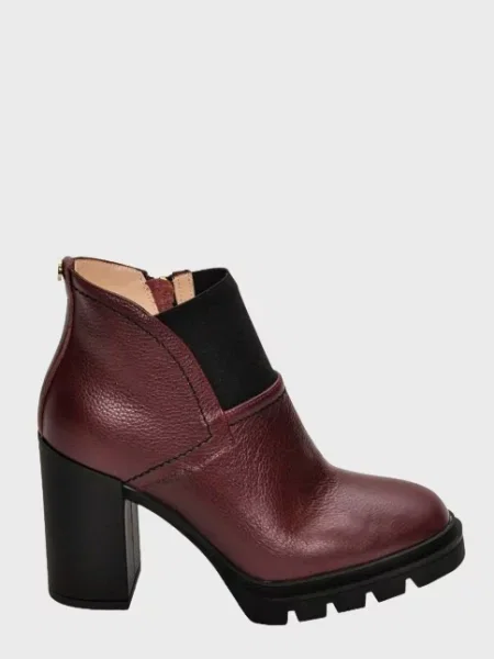 Ботильоны Fabio Di Luna бордовые