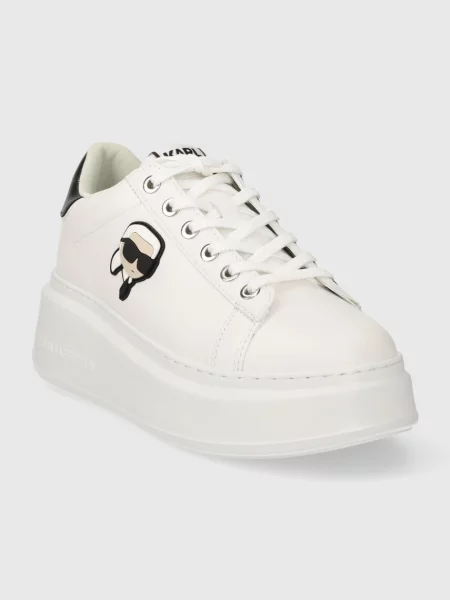 Sneakersy KARL LAGERFELD biela