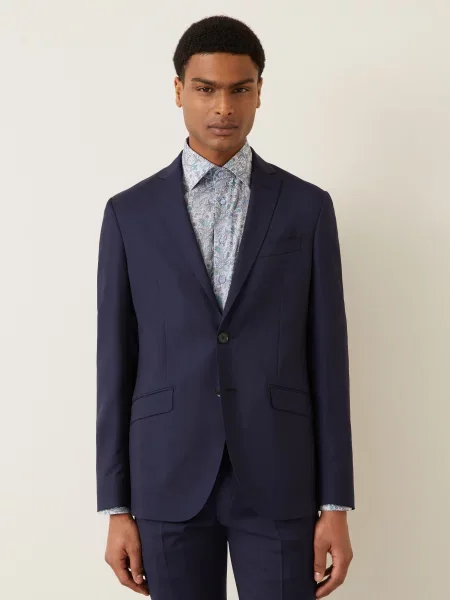 Etro Oblek Extra Slim Fit tmavě modrá