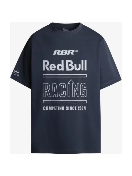 Koszulka Red Bull Racing Pepe Jeans History krótki rękaw granatowa M czerwona
